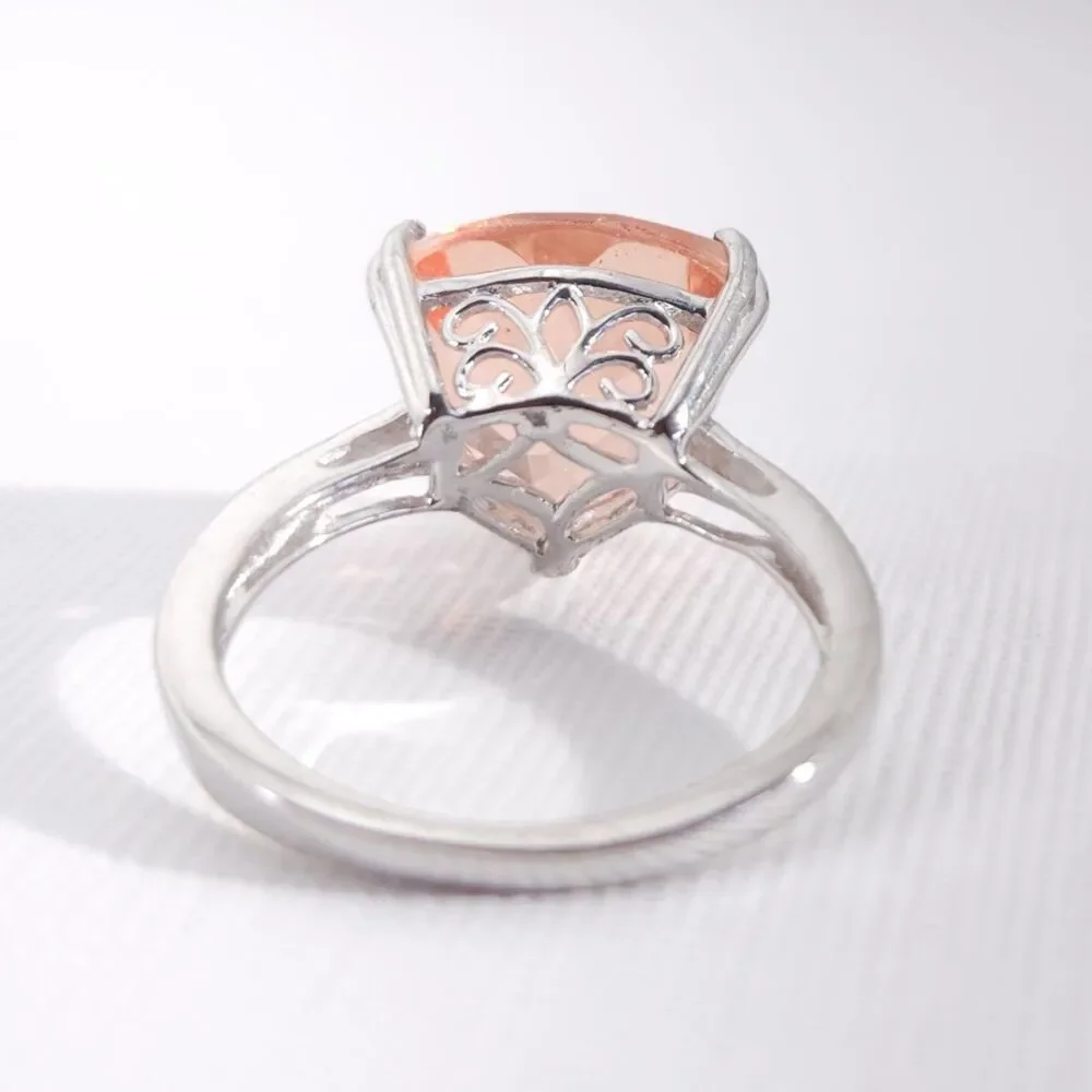 Morganique Triplet Quartz Ring Size 9